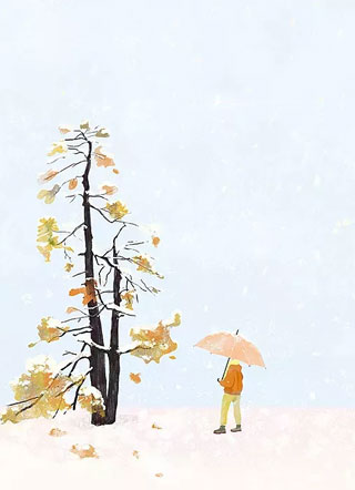 ���ֶ����磬δ�������Ҷ�ȥ����Ҷ����